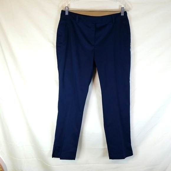 Lady Hagen Navy Blue Trouser Pants Size 8 - Picture 2 of 8